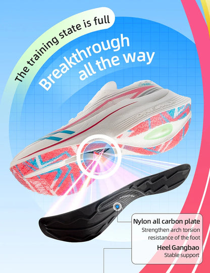 ONEMIX 2025 Carbon Plate Marathon Running Shoes - Ultralight Shock-Absorbing Sneakers with Stable Support