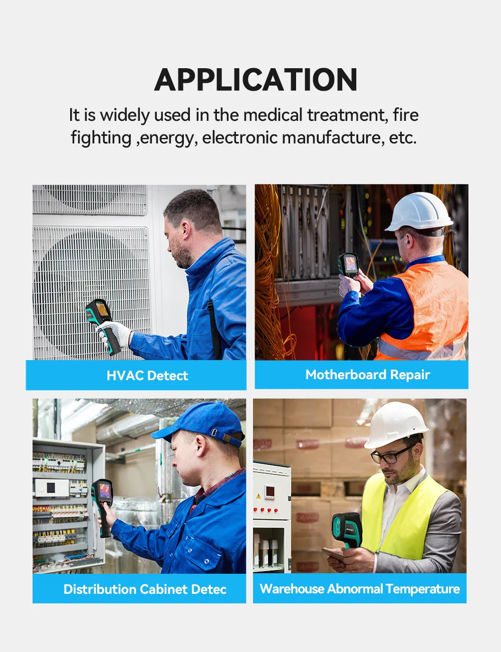 EMILESEEY TR256E/B Thermal Imager Camera 256x192 - Infrared Temperature Meter for PCB and Pipeline Repair Detection