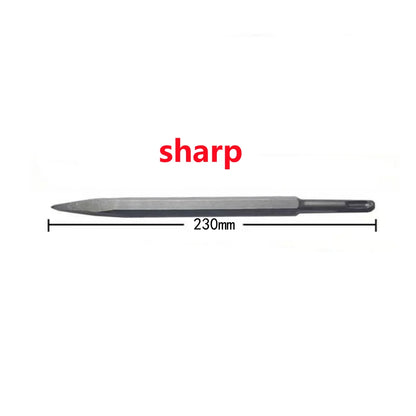 250mm SDS Plus Chisel Set – Electric Hammer Drill Bits (Point, Groove & Flat) for Concrete, Brick, Stone & Masonry Work