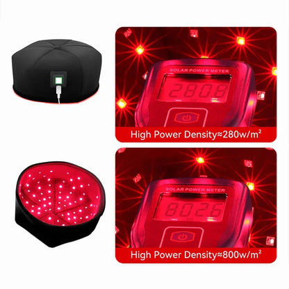 Red Light Therapy Hair Growth Hat – Near-Infrared LED Cap for Scalp Relief, Hair Loss Prevention & Head Relaxation