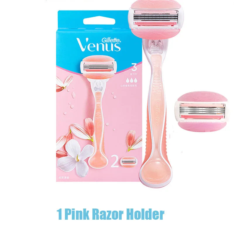 Gillette Venus Safety Razor for Women - 3/5 Blade Shaver for Face, Arms, Legs, and Hair Removal