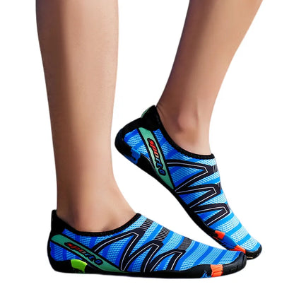 Water Sports Aqua Barefoot Shoes - Unisex Outdoor Beach Shoes for Swimming, Gym, Running, Yoga - Men's and Women's Sneakers Footwear