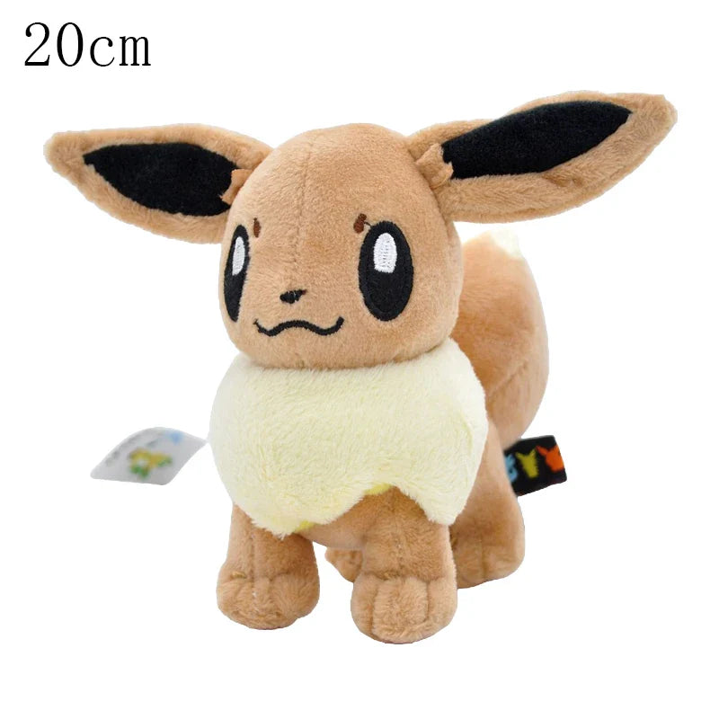 70 Styles Pokémon Plush Toys — Dragapult, Gengar, Pikachu, Eevee & Evolution Dolls Christmas Gift for Kids