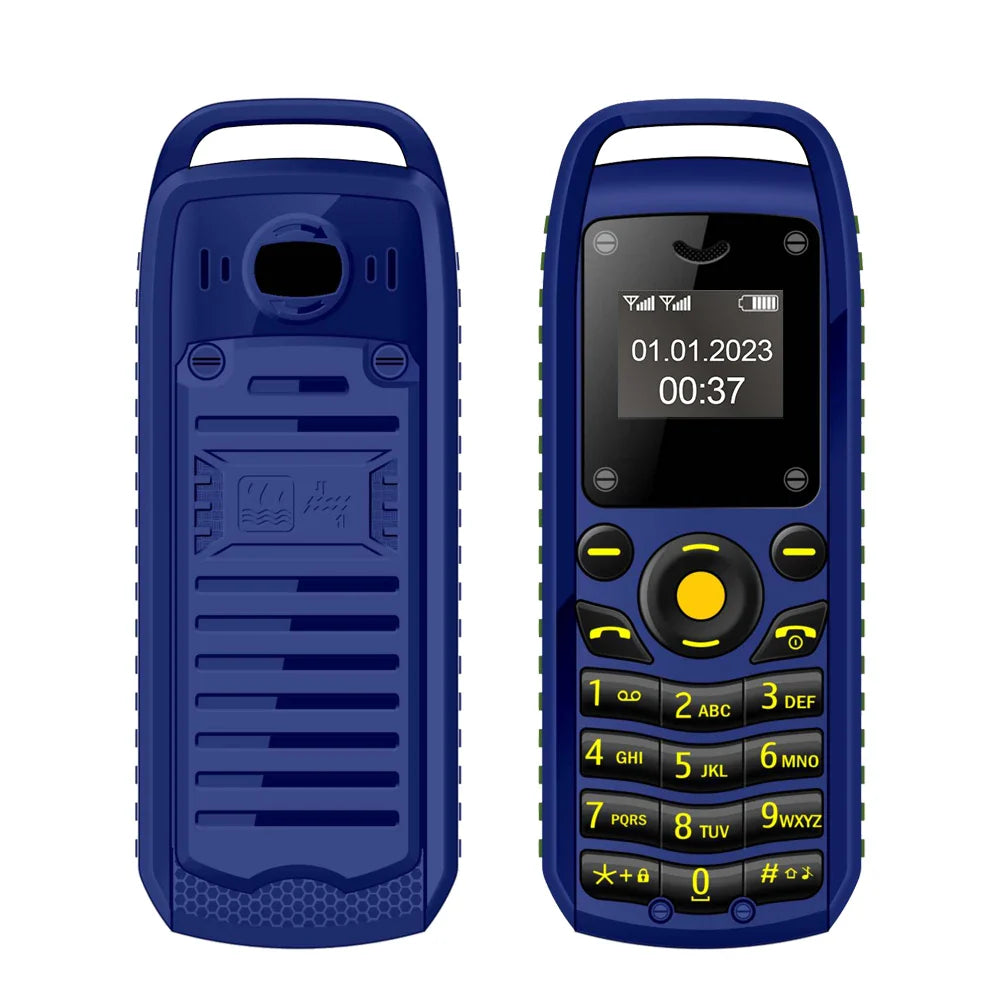 SERVO B25 Super Mini Mobile Phone – Dual SIM, Magic Voice, Bluetooth, Blacklist, Alarm Clock, 2G Feature Cellphone