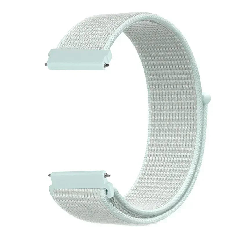 22mm Sport Nylon Loop Watch Band – Breathable Replacement Wristband for NORTH EDGE APACHE-46 Smartwatch, Durable Adjustable Strap