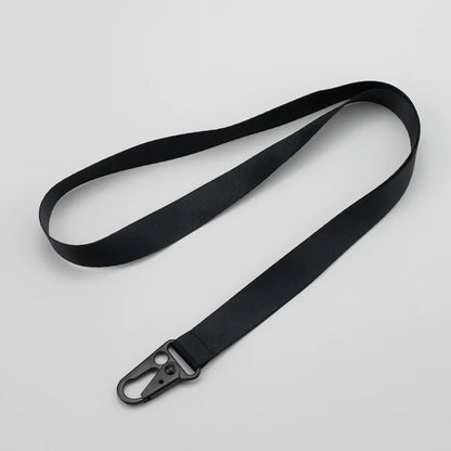 Neckband Nylon Keychain with Heavy Metal Hook – Anti-Loss Lanyard for Keys, Mobile Phone, Camera, Outdoor Safety Rope