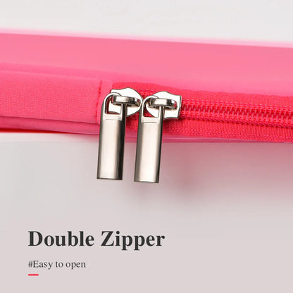 Soft Cotton Laptop Sleeve — Protective Notebook & Tablet Bag Case for 11"-15.6" MacBook, Xiaomi, Huawei, HP, Dell