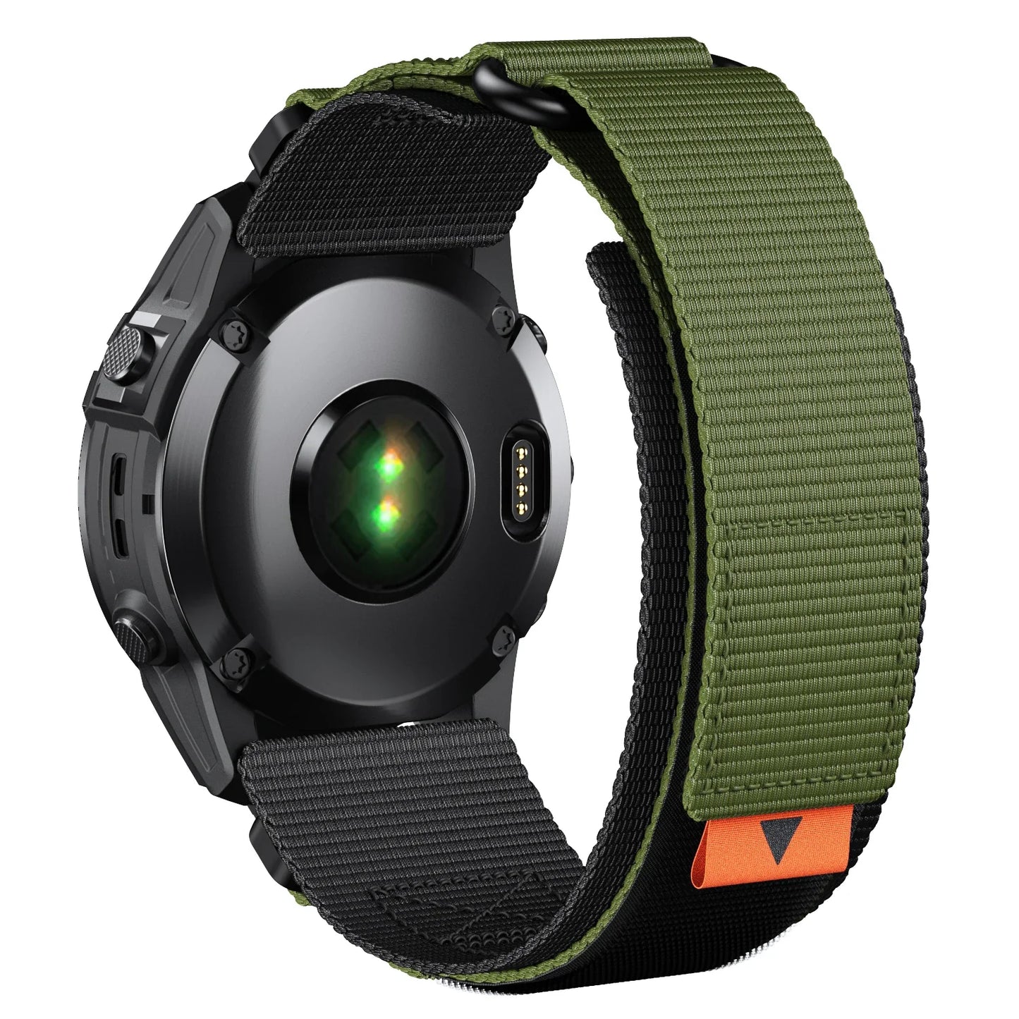 Nylon Quick Fit Loop Strap for Garmin Fenix & Forerunner — 22mm, 26mm Bands for Fenix 7X/7 Pro/6X/6/5X/5 Plus, Tactix 7, Forerunner 965/955, Enduro 2