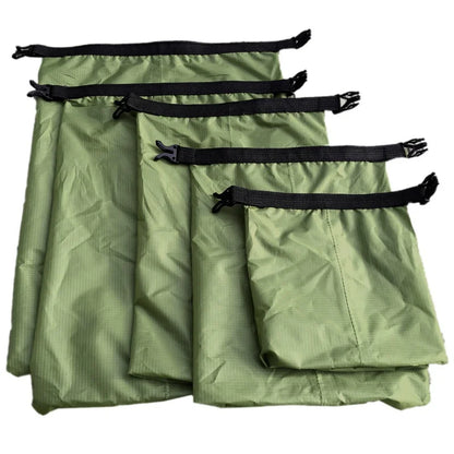 5pcs Waterproof Dry Bags — Outdoor Camping, Hiking, Kayaking, Rafting & Swimming Storage Sack Pack