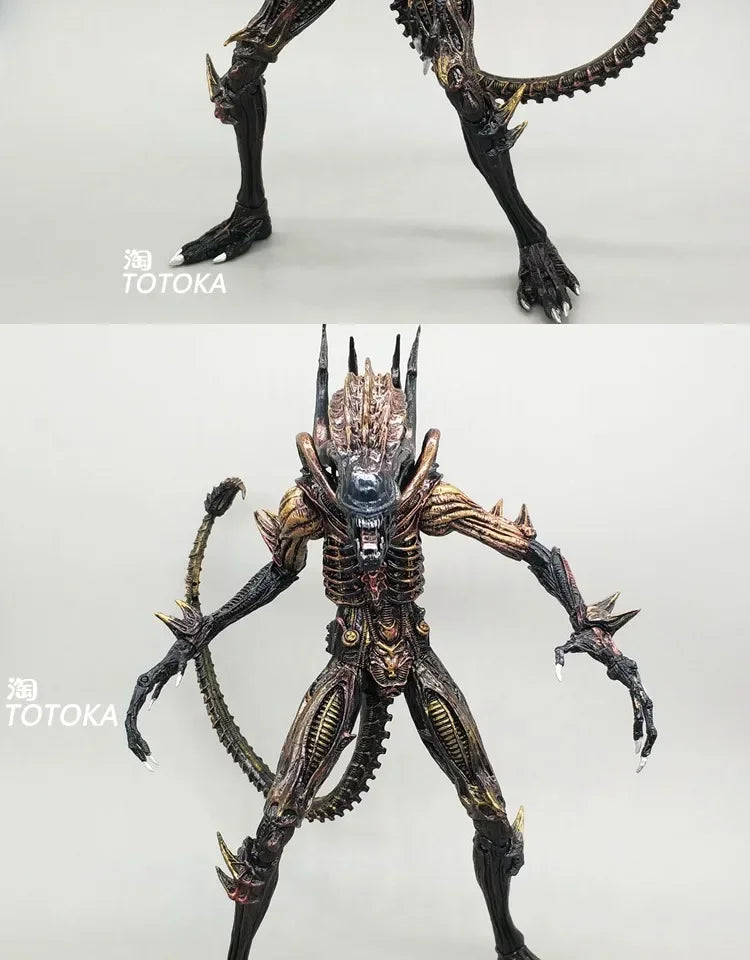 NECA Xenomorph Alien vs. Predator Action Figure — Fully Articulated Collectible with Movable Joints, Cool Toy & Gift