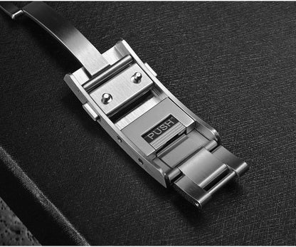 San Martin Fly Adjustable Clasp — 16mm Watch Bracelet Buckle Folding Clasp (Non-Universal)
