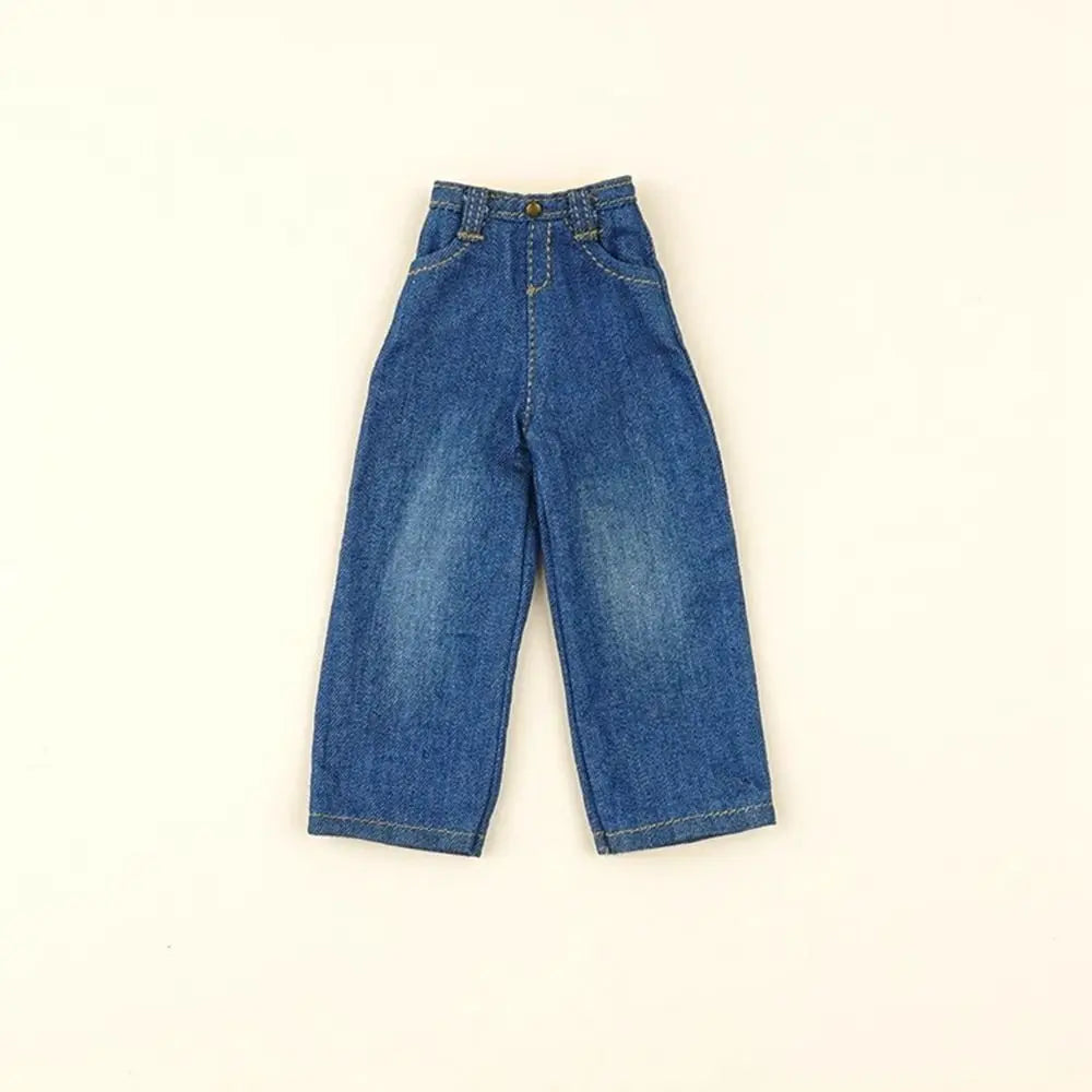 Casual DIY Doll Clothes — Handmade Cute T-Shirt, Vest & Jeans Outfit for Licca OB24/26/27 Dolls