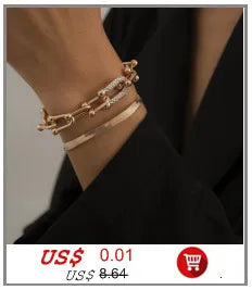 Exaggerated Chunky Metal Wire Choker Necklace – Gold Punk Collar, Wide Smooth Chain, Steampunk Jewelry for Women