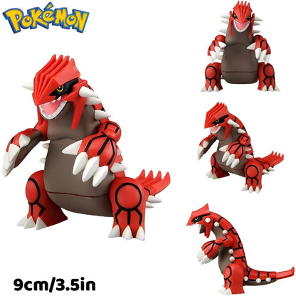 Original Takara Tomy Pokémon Figures – Koraidon, Rayquaza, Palkia, Groudon, Solgaleo, Arceus & Charizard Anime Collectible Dolls