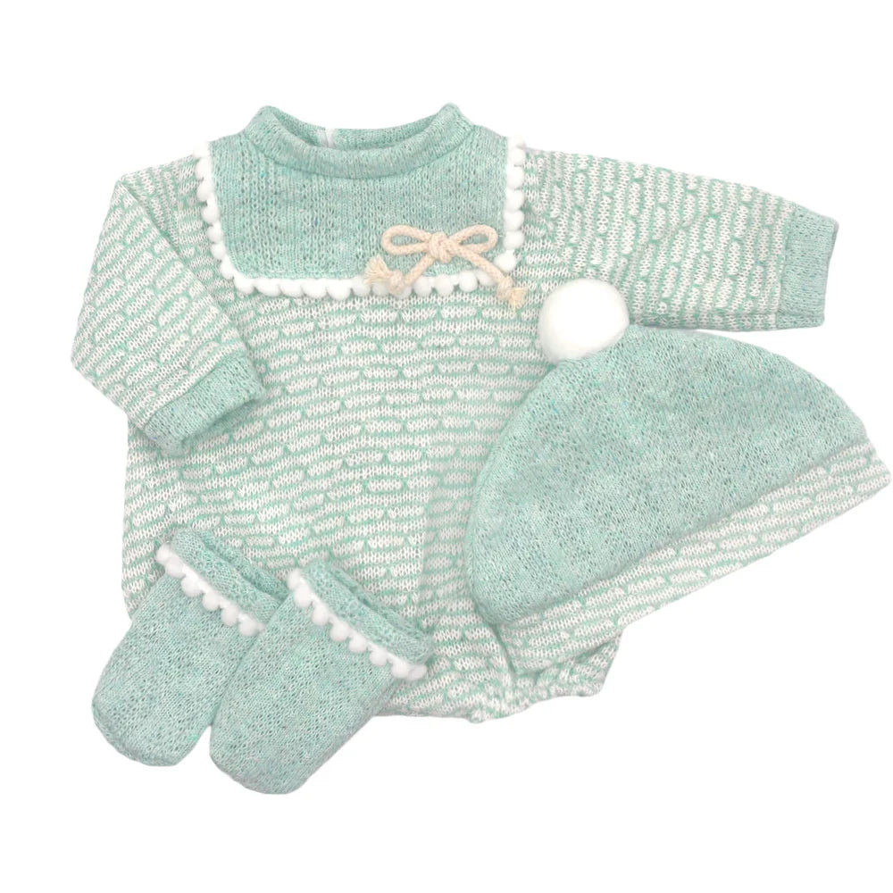 Baby Born Doll Clothes Set – Cute Jumpers, Rompers & Shoes for 13-18 Inch Newborn Dolls, Festival & Birthday Gift