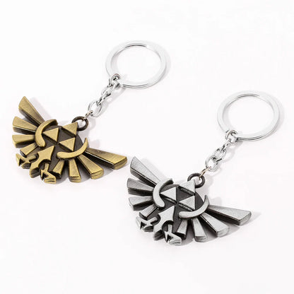 The Legend of Zelda Alloy Pendant Keychain – High-Quality Game Jewelry Gift for Fans
