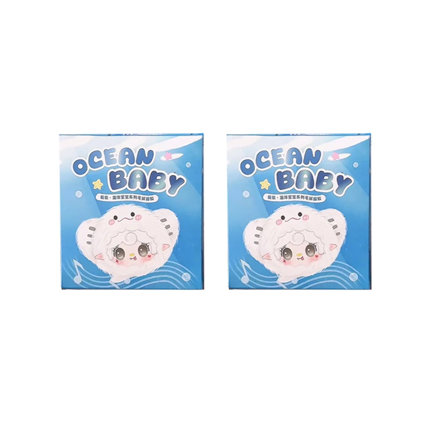 Yooki V6 Ocean Baby Blind Box Vinyl Pendant Plush Doll Keychain — Mystery Bag Decoration Collectible Toy Birthday Gift