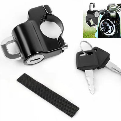 Neutral Helmet Lock for Electric Vehicles | Anti-Theft Motorcycle & Battery Safety Wire Rope Lock