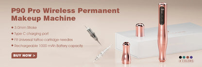 Biomaser 10PCS Revolution Tattoo Needles – 1R, 2R, 3R, 5R Permanent Makeup Cartridge for Eyebrow Tattoo Machines