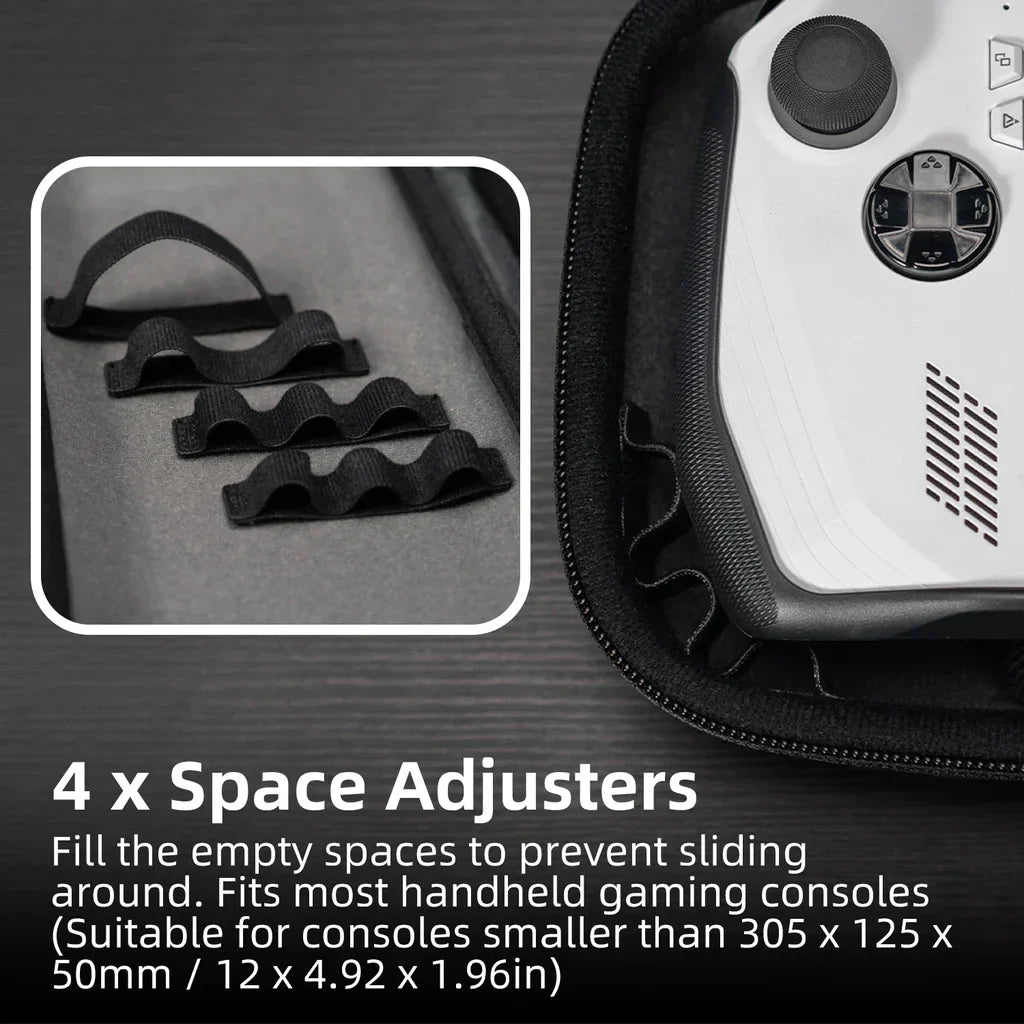 Skull & Co. MaxCarry Travel Case – Protective Carrying Bag for Steam Deck, ROG Ally & Handheld Consoles