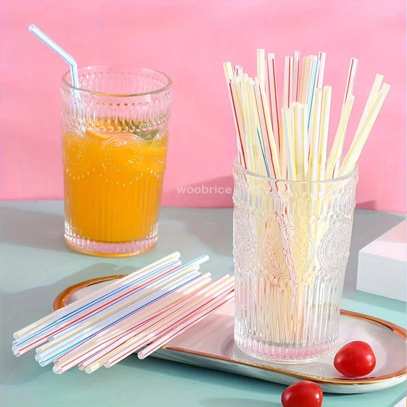 Multicolor Plastic Drinking Straws – Reusable Cola & Cocktail Straws for Bar, Party, Wedding, and Kitchen Use, Wholesale Pajitas
