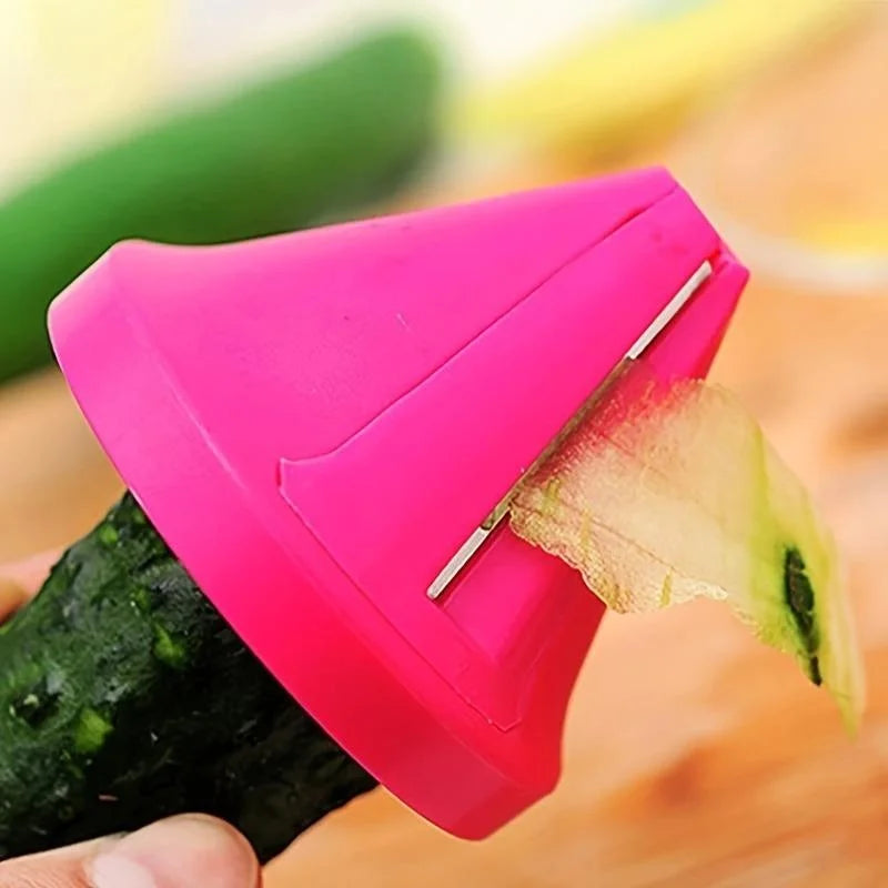 Rotating Kitchen Vegetable Shredder - Manual Spiral Slicer Peeler Grater for Fruits Potatoes & Kitchen Prep