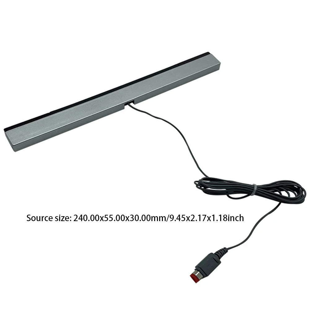 Wired IR Sensor Bar for Nintendo Wii – Motion Receiver with Extension Cord