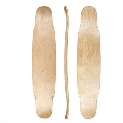 7-9 Layer Maple Skateboard Deck – Double Rocker Mini Cruiser & Dance Board with High Elasticity