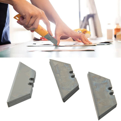 30Pcs Trapezoidal Blade Set - Multifunctional Replacement Blades for Art and Craft Cutters