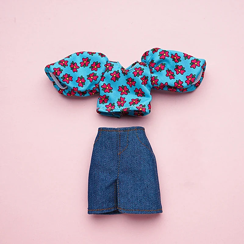 New Doll Clothes for 30cm Barbie – BJD Doll Outfit Accessories for Girls DIY Toy