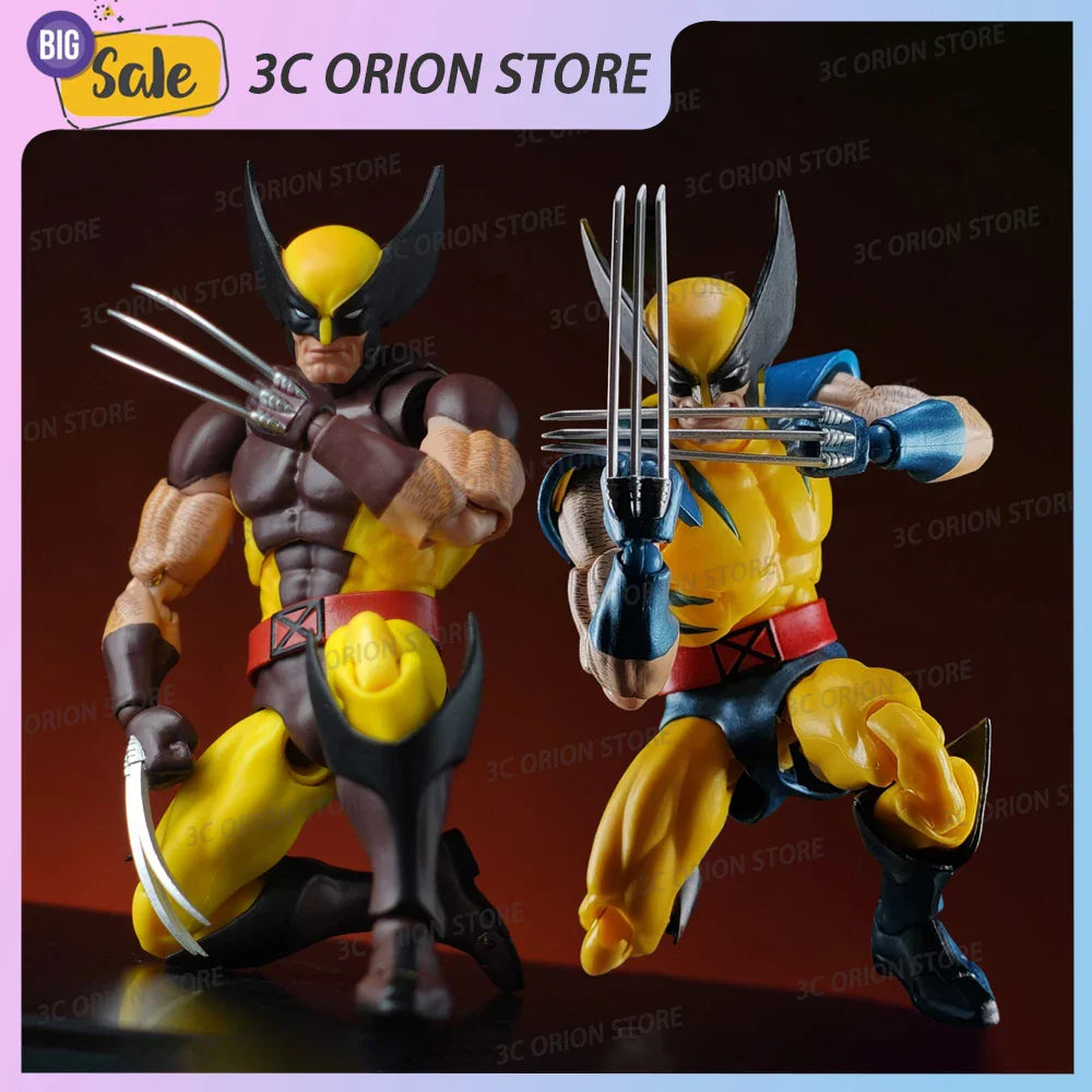 CT Toys Mafex 096/138 Wolverine Figure – Comic Version X-Men Anime PVC Action Figurine Model, Collectible Statue & Gift
