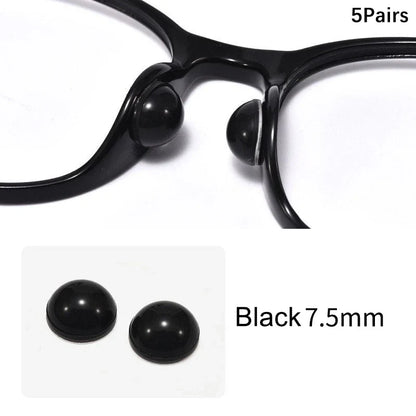 Anti-Slip Silicone Eyeglass Nose Pads – Invisible Self-Adhesive Air Cushion Nose Holders for Glasses Comfort & Fit Support
