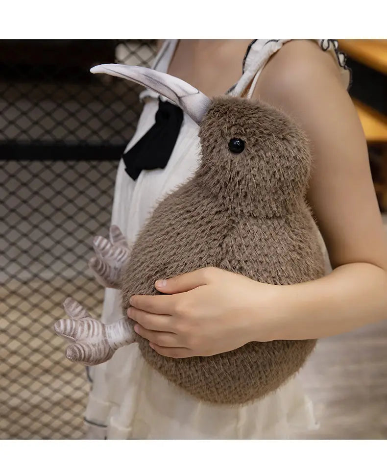 Soft Kiwi Bird Plush Toy — 20-35cm Cute Stuffed Animal Doll for Kids, Birthday Gift Toy
