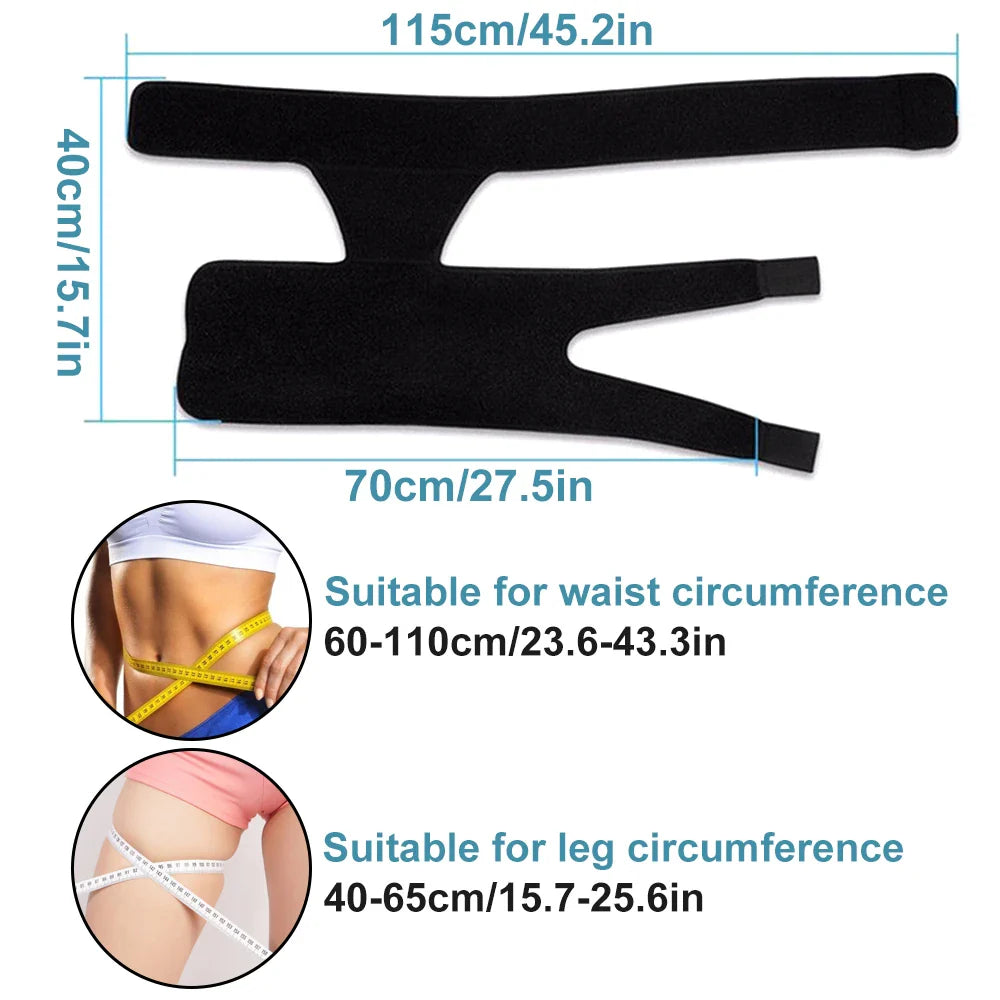 Tcare Sciatica Nerve Pain Relief Brace – Thigh Compression Wrap for Hip Joints, Arthritis & Groin Support