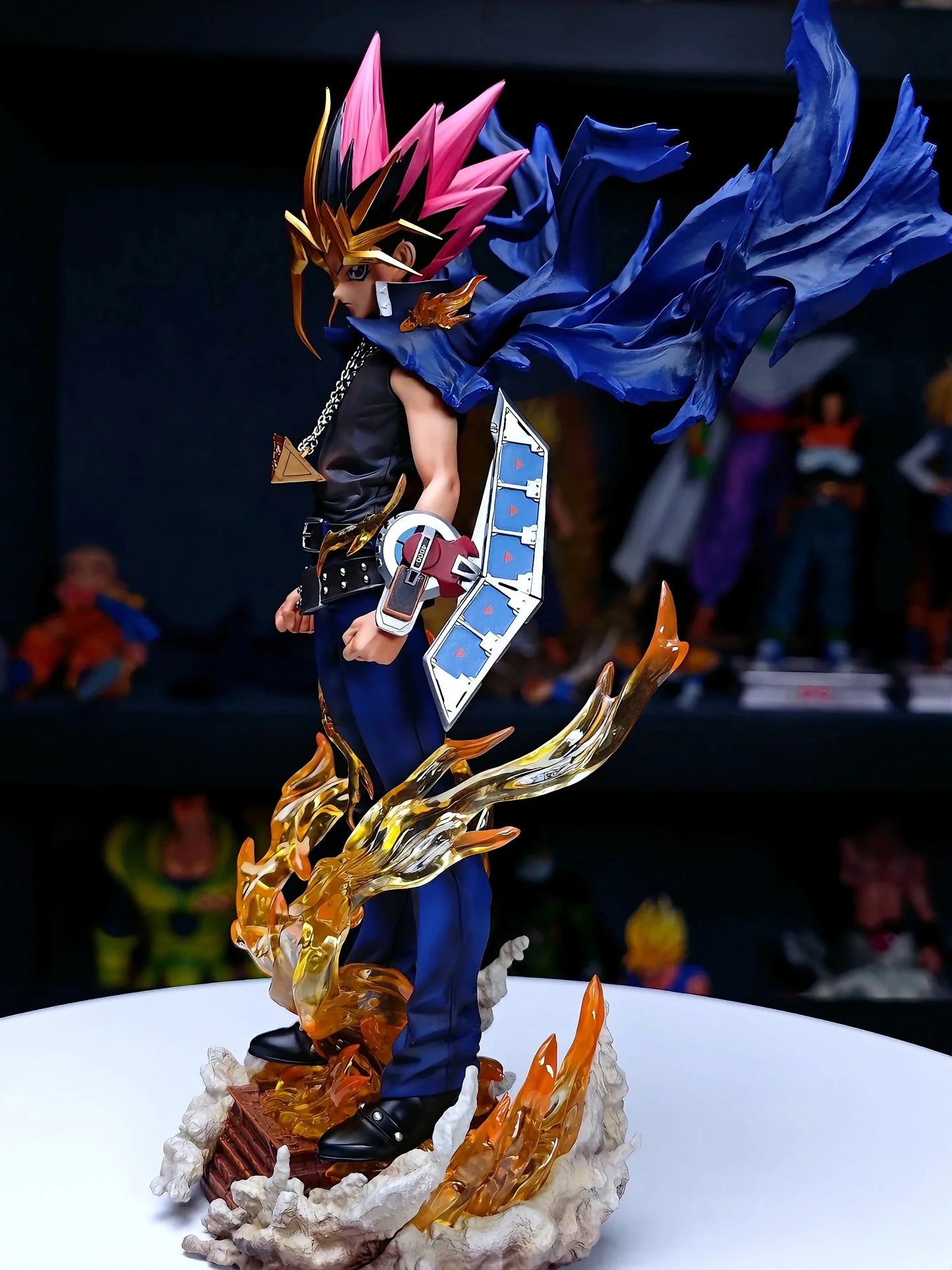 Yugi Muto Dark Game Action Figure - 28cm Duel Monsters PVC Statue, Collectible Ornament & Kids Toy Gift