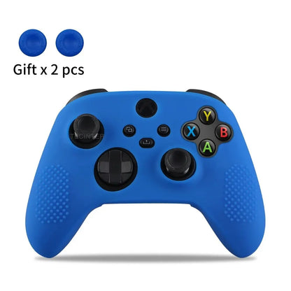 Silicone Protective Case for Xbox Series X/S Controller — Thumbstick Grips & Joystick Cover Gamepad Accessories