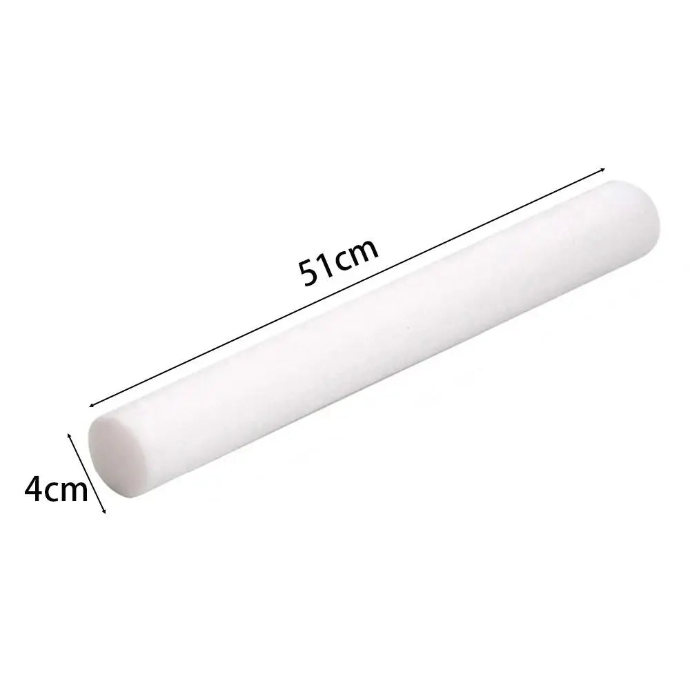DIY Foam Strip Wedding Flower Base – Cylindrical White Floral Sponge Stick for Curtain, Event & Party Decorations