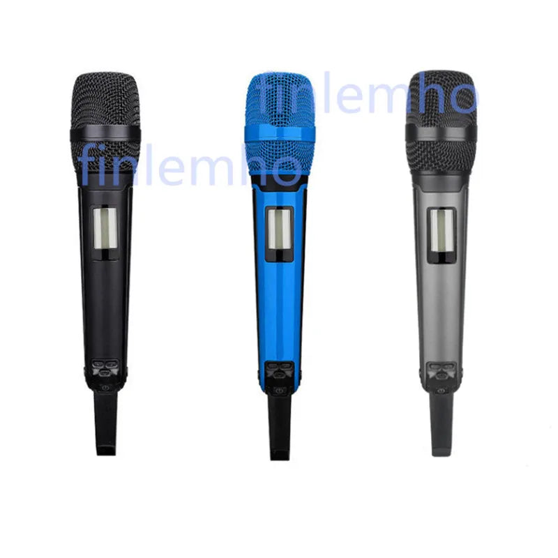 UHF Wireless Microphone SKM9000 Mesh Ball Head Tube Body Accessories 6 Color Options Without Cartridge or Battery