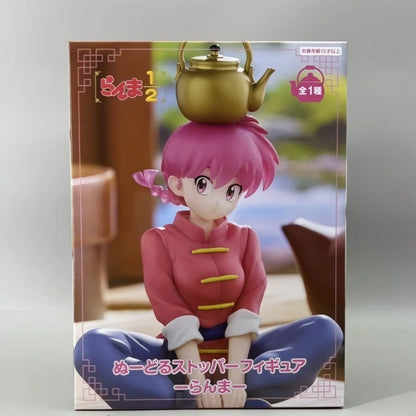 Original SEGA Ranma 1/2 PVC Figure – Luminasta Shampoo, Tendou Akane & Saotome Ranma 19cm Collectible Toy