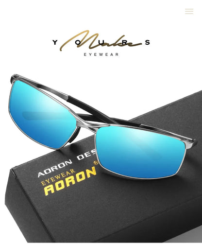 Polarized Driving Sunglasses – Night Vision Cycling Glasses for Men, UV Protection Road & Fishing Shades