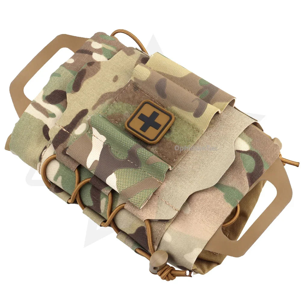 IFAK Pouch MOLLE First-Aid Kit - Survival, Outdoor, Hunting, and Emergency Bag - Essential Camping Kit