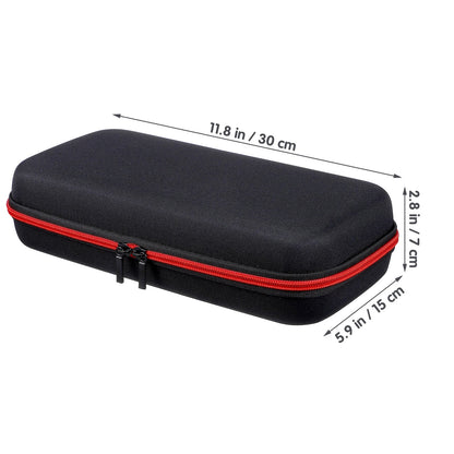 Portable EVA Wireless Microphone Storage Case – Shockproof Hard Carry Bag with Cable & Accessory Organizer