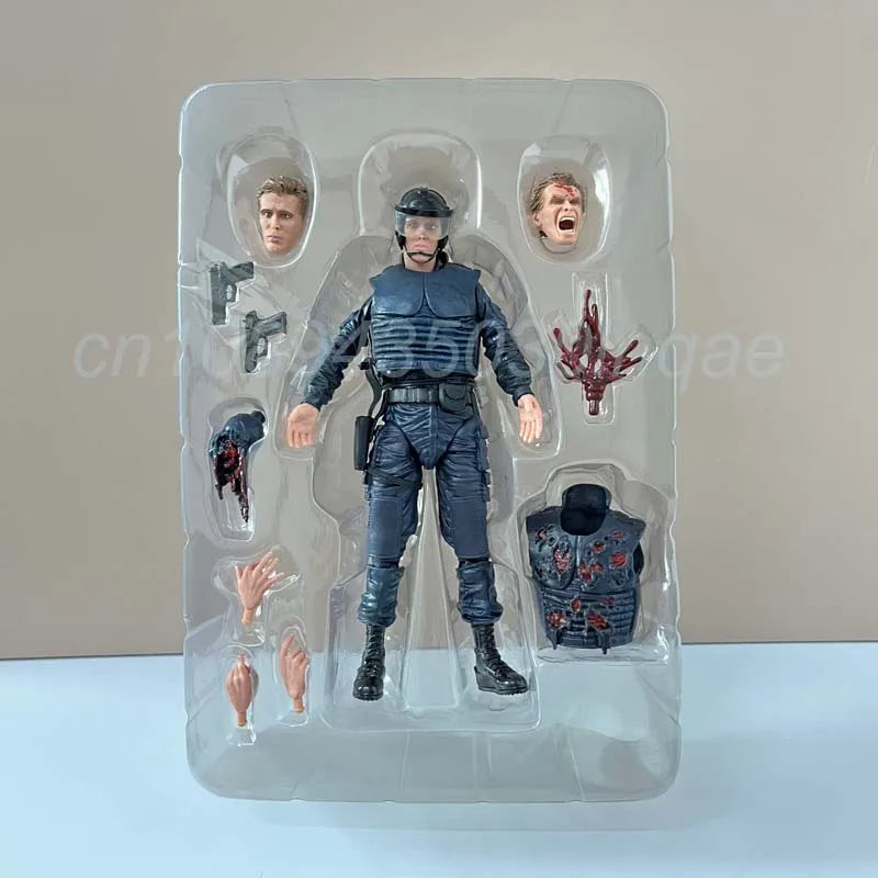 NECA Robocop Alex J. Murphy Action Figure — Movable Joint Model Toy Doll for Room Decor & Kids’ Christmas Gift