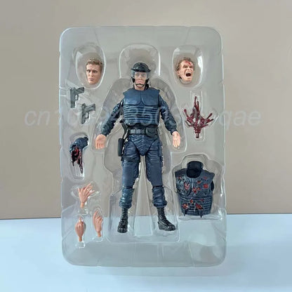 NECA Robocop Alex J. Murphy Action Figure — Movable Joint Model Toy Doll for Room Decor & Kids’ Christmas Gift