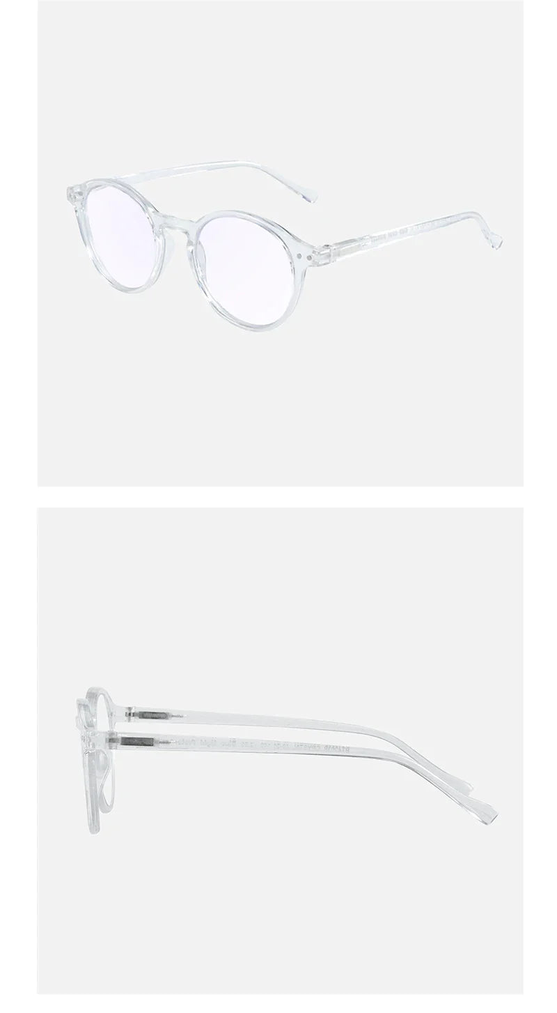 ZENOTTIC 2025 Retro Reading Glasses – Anti-Blue Light Blocking Eyeglasses for Women & Men, Diopter 0 to 4.0