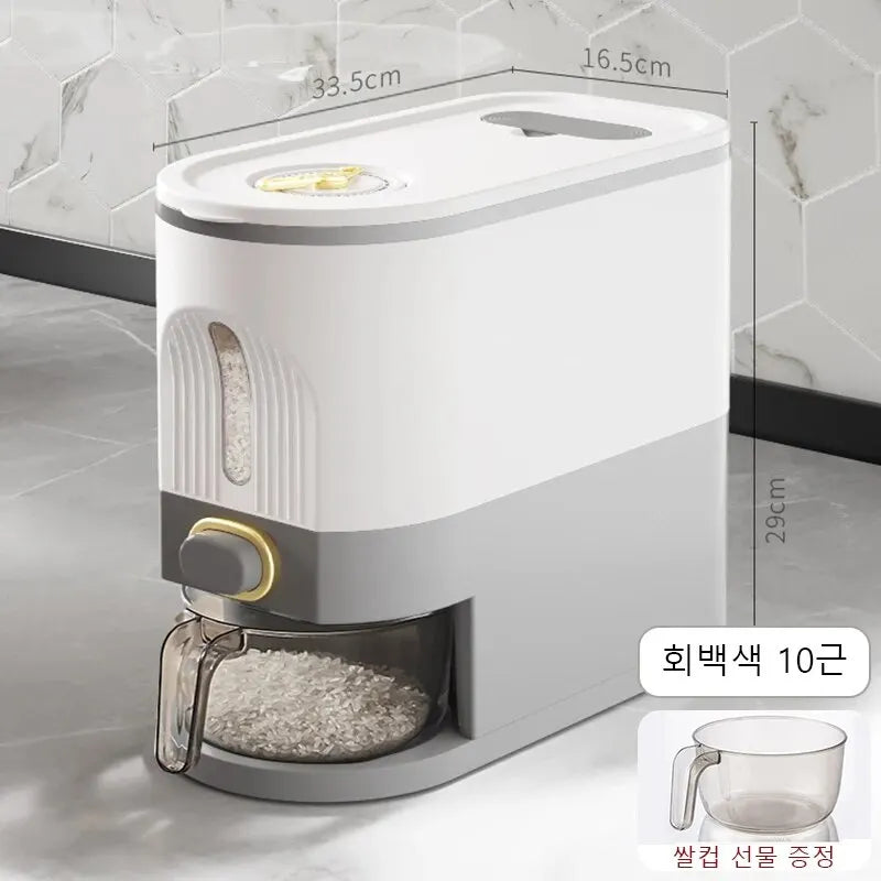 Home Rice Bucket - Insect-Proof & Moisture-Proof Food-Grade Storage Container for Rice