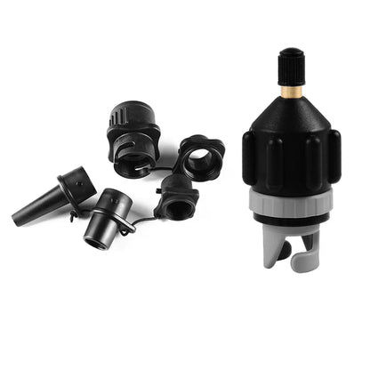 Air Valve Adapter for Inflatable Pump – SUP Board, Kayak, Paddle Boat, Tire Air Compressor Connector