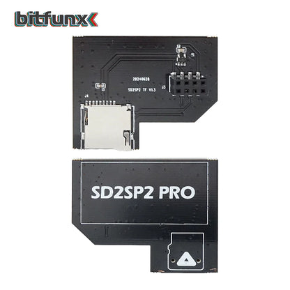 Bitfunx SD2SP2 Pro SD Card Adapter – MicroSD TF Card Reader for Nintendo GameCube NGC NTSC Serial Port 2