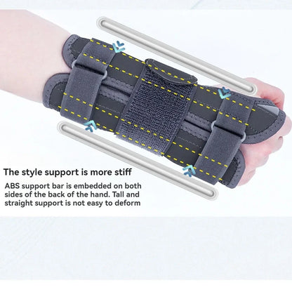 AOLIKES Wrist Brace Splint – Night Support for Carpal Tunnel & Pain Relief