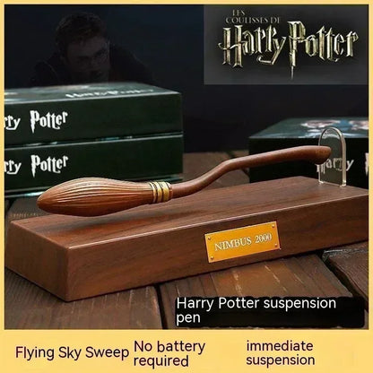 Haries Cosplay Prop Levitating Harry Potter Broomstick – Nimbus 2000 & Firebolt Model, Magic Trick Toy & Collectible Gift
